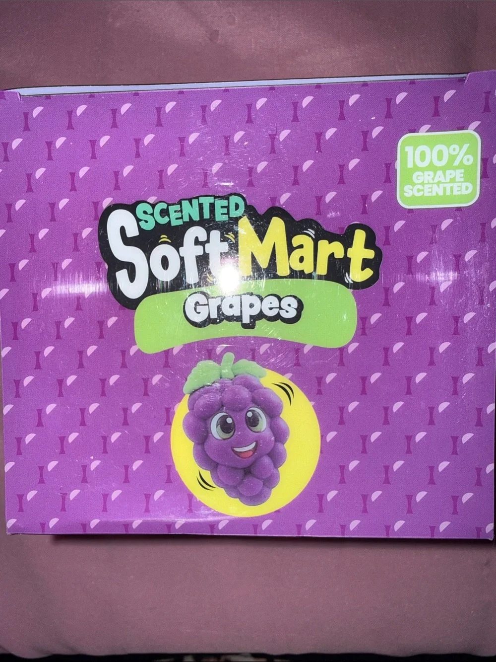 🛍 SQUEEZE, AND STRETCH SCENTED BIG GRAPE Squishy Toy - #PURPLE